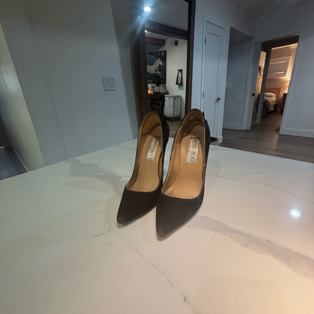 Jimmy Choo Black Stiletto Heels - Picture 5 of 5